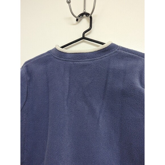 Croft & Barrow Long Sleeve Sweater Blue Christmas Let it Snow Penguin Size PL - Picture 6 of 13